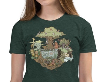 Forestivity - The Creatures of the Forest - Kid's T-shirt