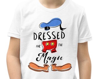 Dressed For The Magic - Boy's Light T-Shirt