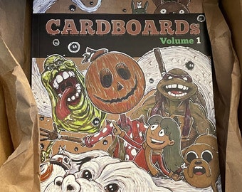 CARDBOARDs Volume 1 - Art book of Pop Culture Characters
