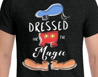 Dressed For The Magic - Men's Dark T-Shirt