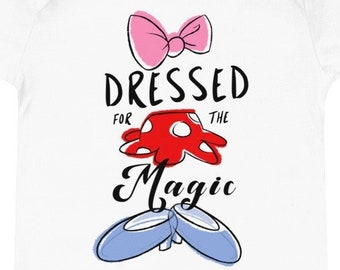 Dressed for the Magic - Light Girl's Onesie