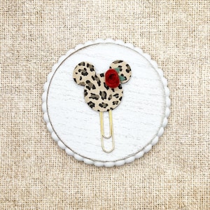 Handmade Fall Mouse Paper Clip Planner Accessories Planner Clip Bookmark Back To School Teacher Gifts College Planner School Supplies