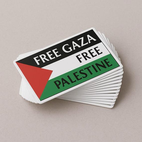 Adesivo Palestina Window Décor Decals, Stickers & Vinyl Art FREE ...