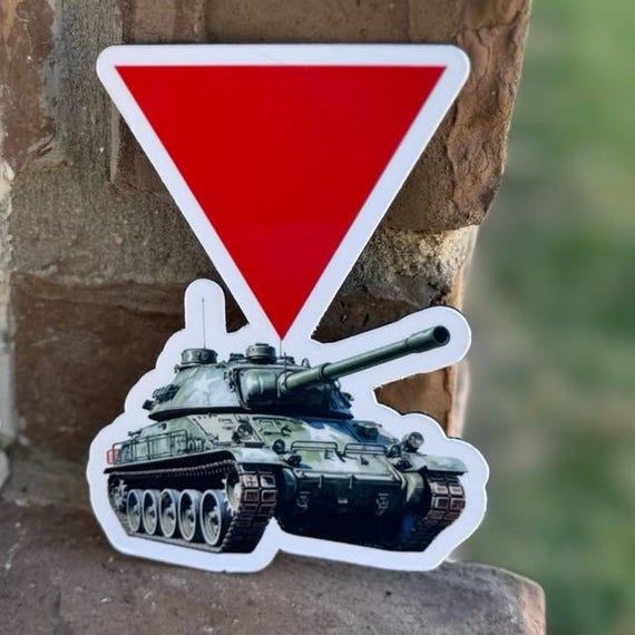 Upside Down Triangle over Tank Decal – Sticker Pack