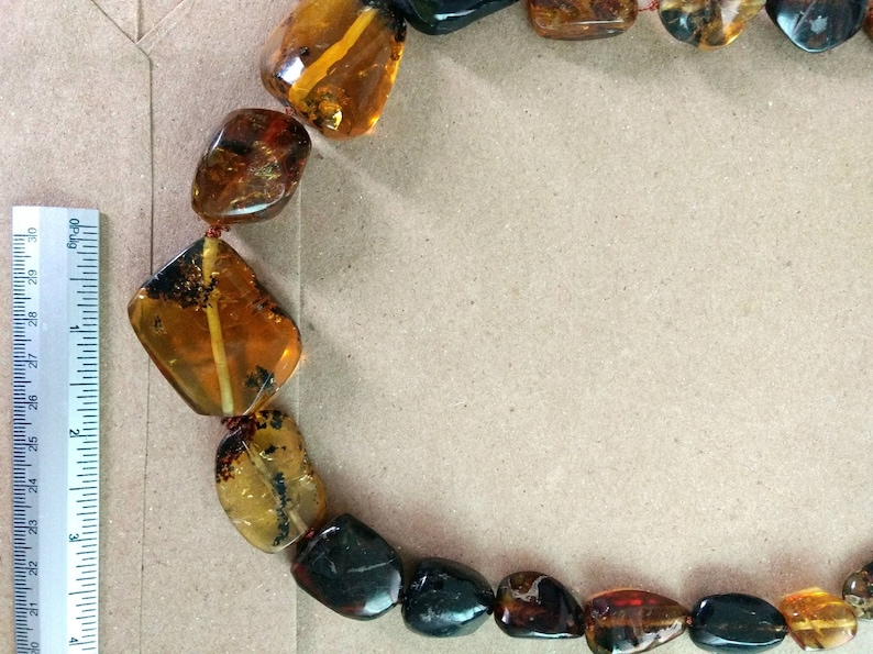 Amber stone Amber Amber Necklace from Chiapas