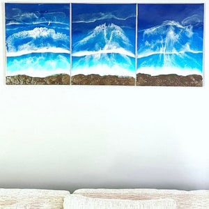 Single canvas Cremation memorial art