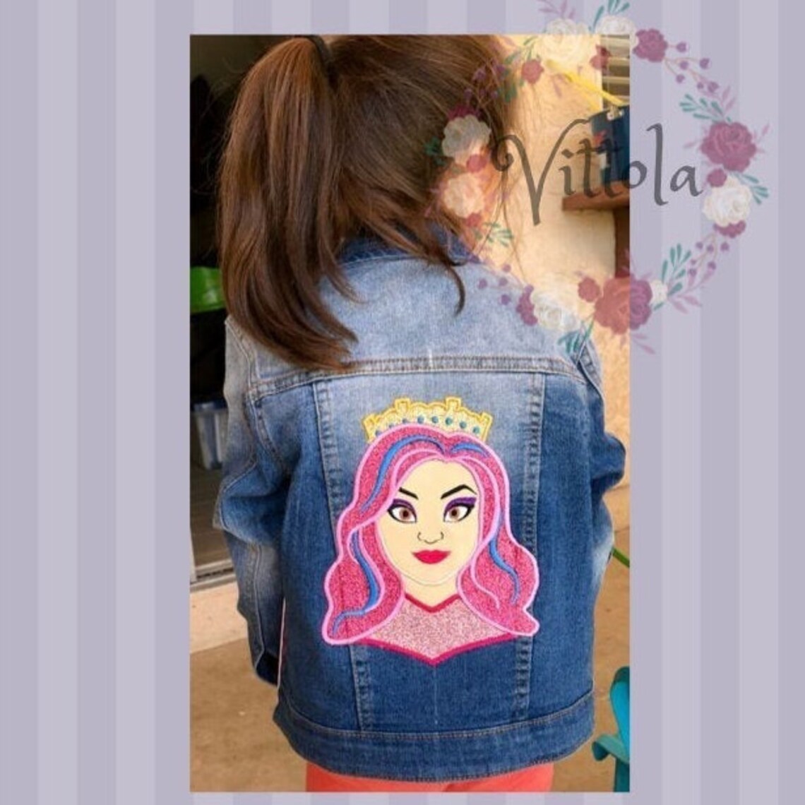 Audrey Descendants 3 Appliqué Embroidery Design Instant - Etsy
