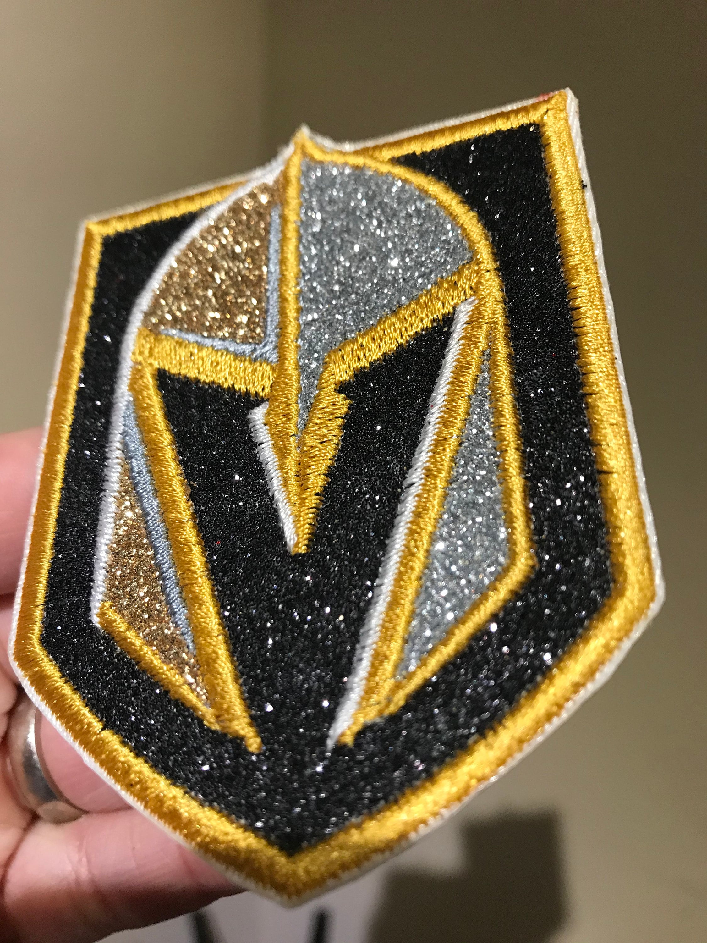  National Emblem Vegas Golden Knights Inaugural Season, Primary  Logo and Secondary Logo Patch Bundle (3 Patches) : Sports & Outdoors