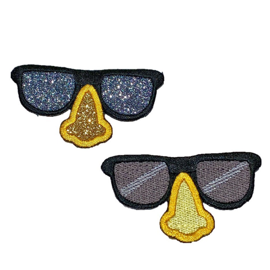 MaoNativey Lustige Clown Brille 2 Stück - Verkleidung Mit Großer Nase Für Partys