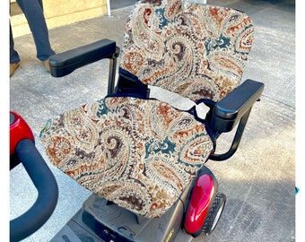 17 x 17 inches -  Cotton Seat Cover for The Pride Revo, Sonic, Star, Victory 3, Go-Go Scooters, mobility scooter accessories