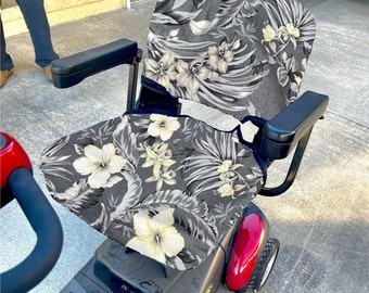 17 x 17 inches -  Cotton Seat Cover for The Pride Revo, Sonic, Star, Victory 3, Go-Go Scooters, mobility scooter accessories