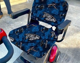 17 x 17 inches -  Cotton Seat Cover for The Pride Revo, Sonic, Star, Victory 3, Go-Go Scooters, mobility scooter accessories