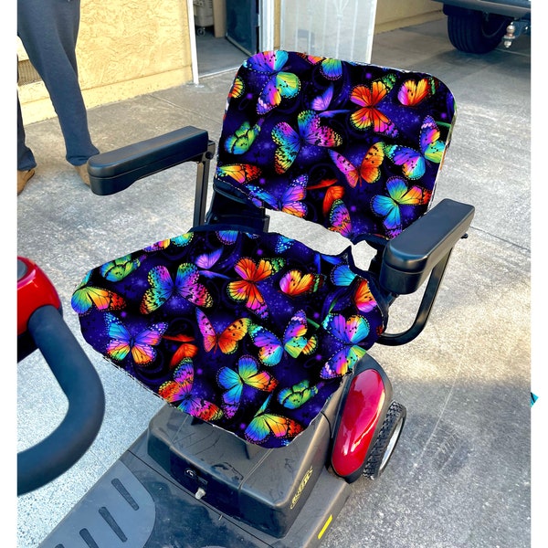 17 x 17 inches -  Cotton Seat Cover for The Pride Revo, Sonic, Star, Victory 3, Go-Go Scooters, mobility scooter accessories