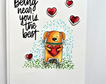 Love Greeting Card, Valentine's Day, Anniversary, Special Friend,