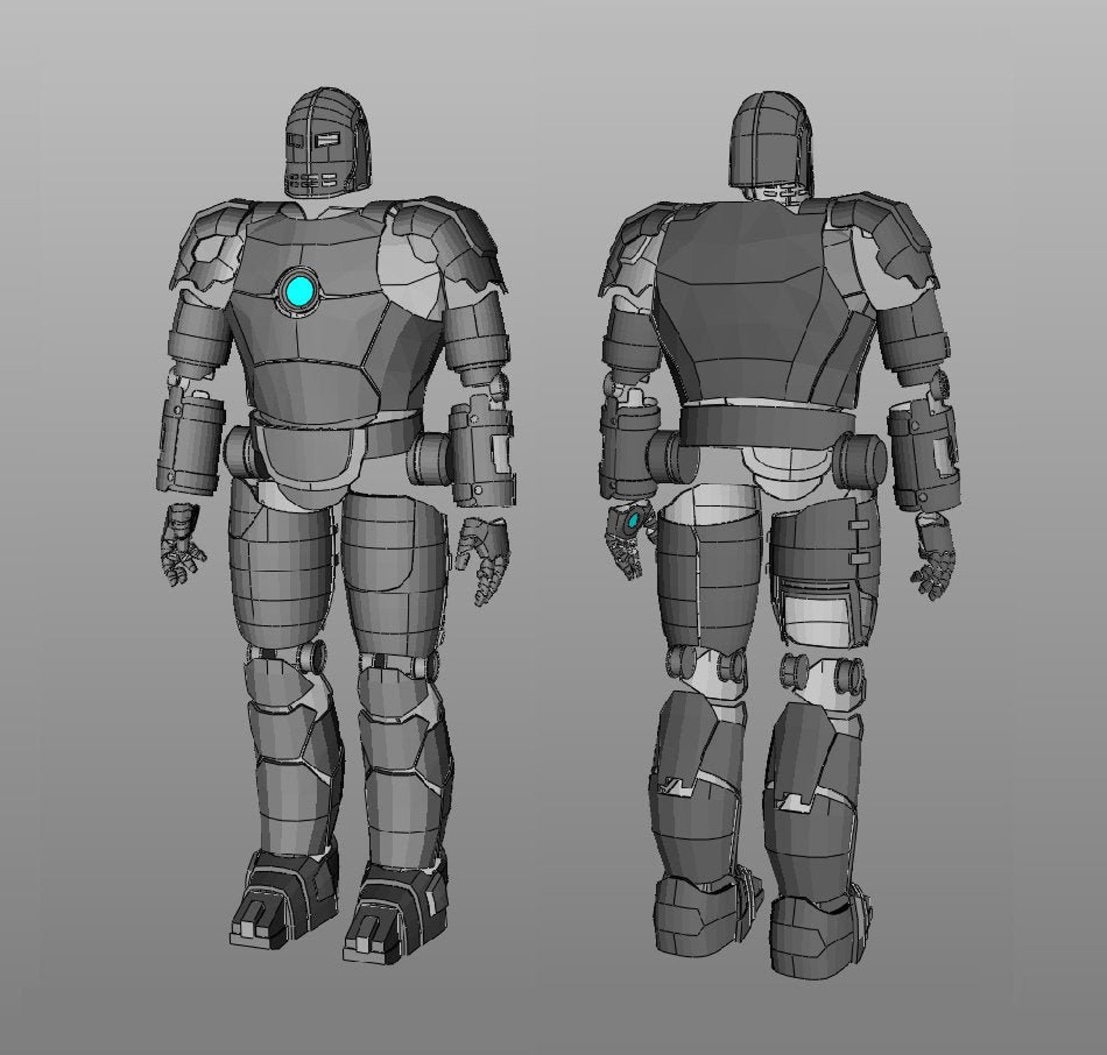 iron man mark 42 pepakura files pdf