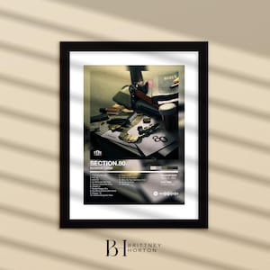 Kendrick Lamar - Section.80 - Music Poster | Printable Poster | Digital Download
