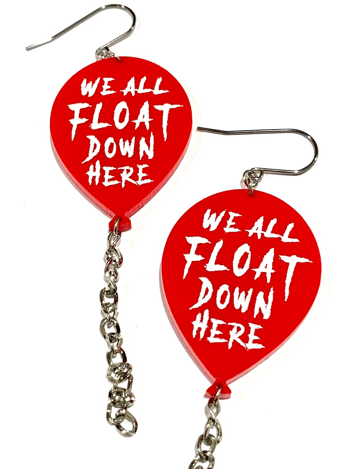 Goth Punk Horror We All Float Down Here Balloon Stainless Steel ...