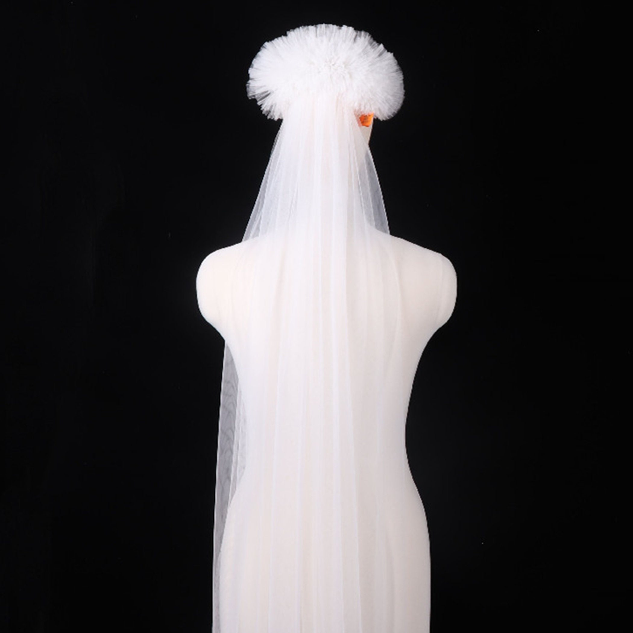 Bachelorette Party Veilcathedral Veilwedding Veil With Comb Etsy