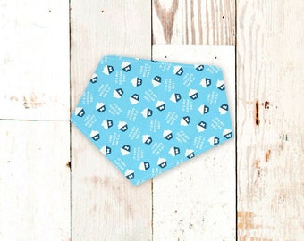 Gotcha Day Dog Bandana (Blue Cupcakes) • Colorful and Fun Bday Blue Birthday Boy Dog Bandana • Dog Party • Confetti • Gotcha Day Cat Bandana