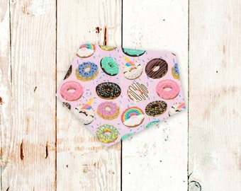 Dog Bandana "Sprinkle Donuts" - Machine washable, snap-on pet bandana. Custom | Personalized | Dog Gifts | Doughnut | Junk Food | Dessert