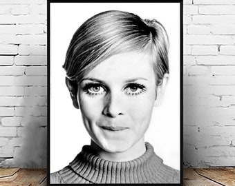 8 x 10 Twiggy Photo Print