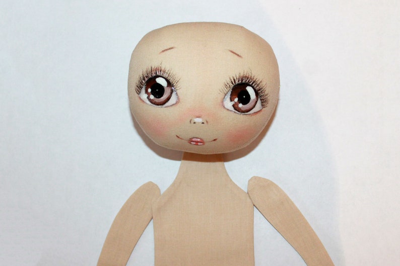 blank doll head