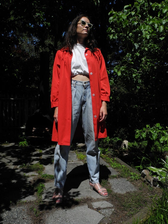 Vintage Red Smock | Small
