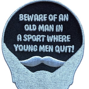 BJJ Patch: Beware of an Old Man...