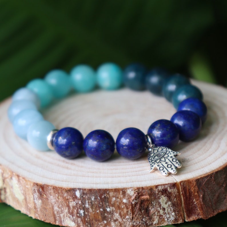 Third Eye Chakra Throat INTEGRITY Amazonite EVOLVE Apatite Intellectual Aquamarine Genuine Natural Gemstone. INTUITIVE Lapis Lazuli