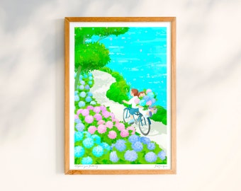 Hydrangea Pathway - Poster