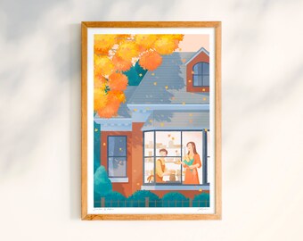 Soleil d'automne - Poster