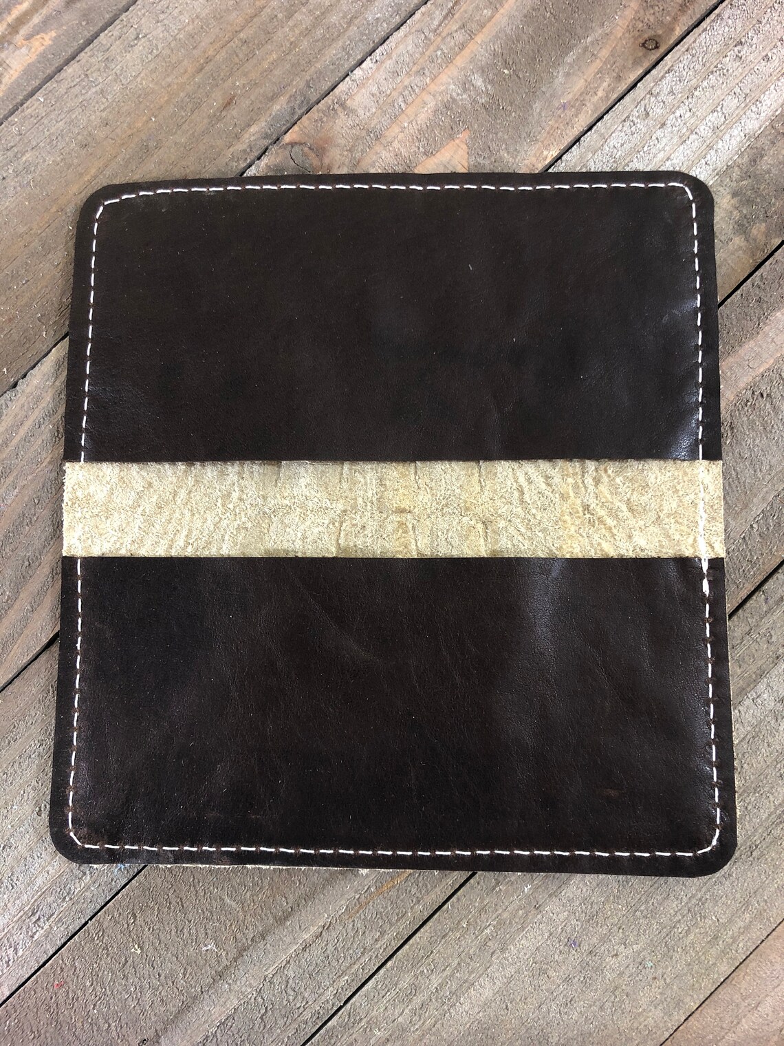 Genuine Leather Checkbook Cover Embossed Crocodile Checkbook Etsy