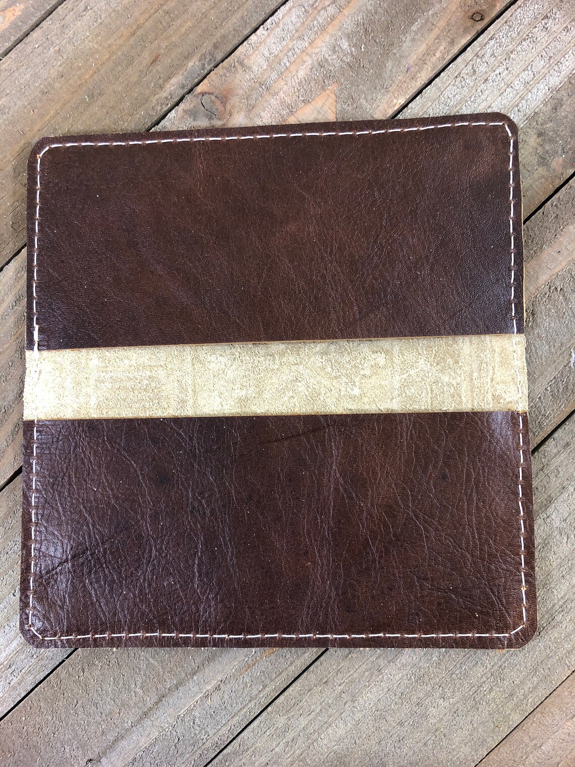 Leather Checkbook Cover Western Leather Checkbook Cover Etsy