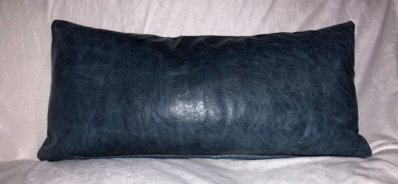 Star Accent Pillow Leather Down Feather Throw Pillow Decorative Pillow Accent Pillow Genuine Leather Lumbar Pillow Leather Cushion