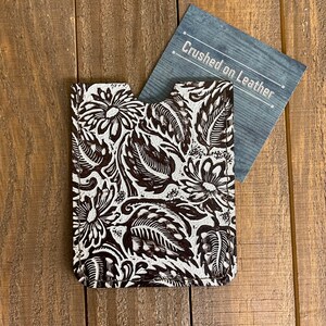 Brown Leather Card Pouch/ID or Credit Card Holder