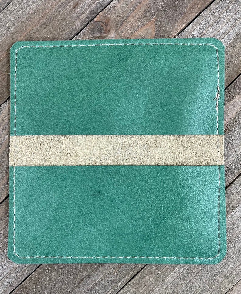 Genuine Leather Checkbook Cover Duplicate Checkbook Cover Etsy