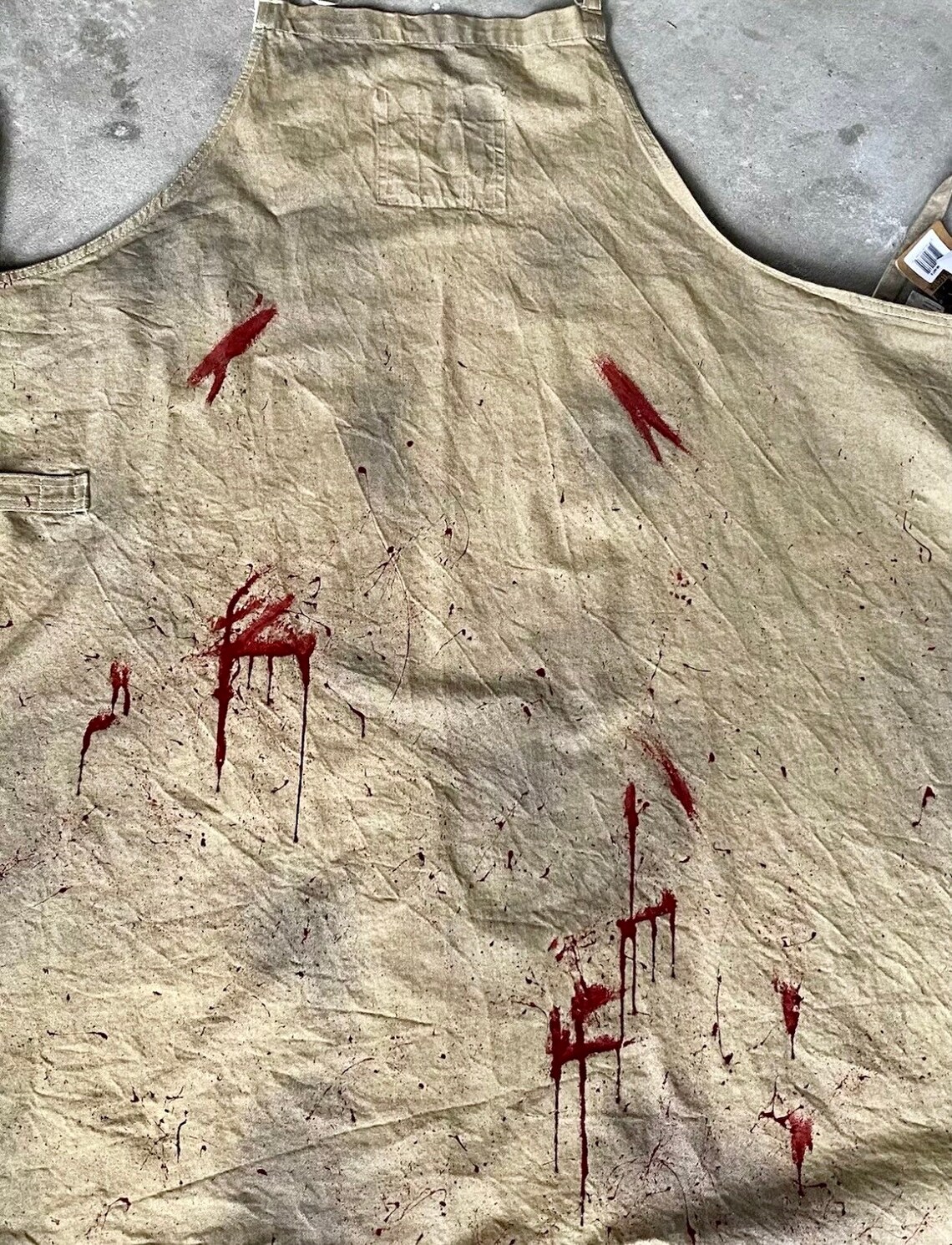 Leatherface Apron Screen Accurate Etsy
