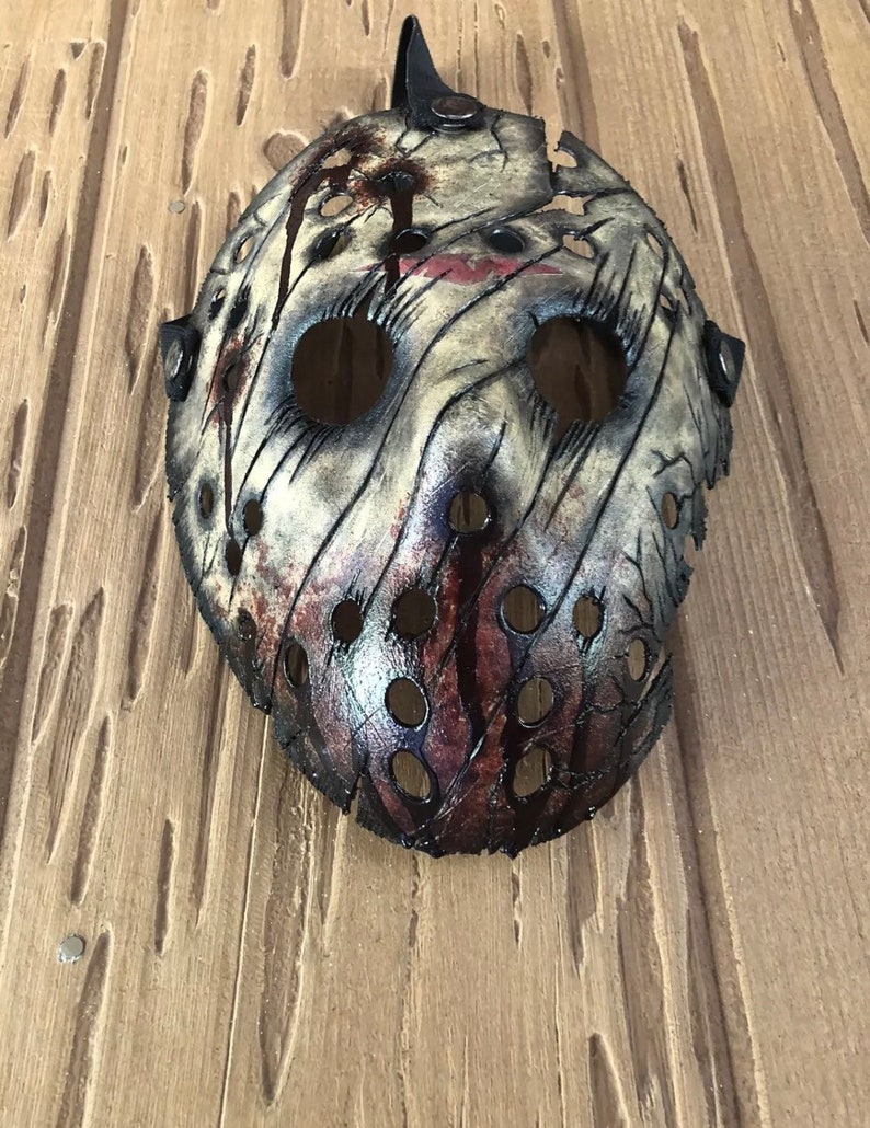 Jason Voorhees Slashed Bullet Mask