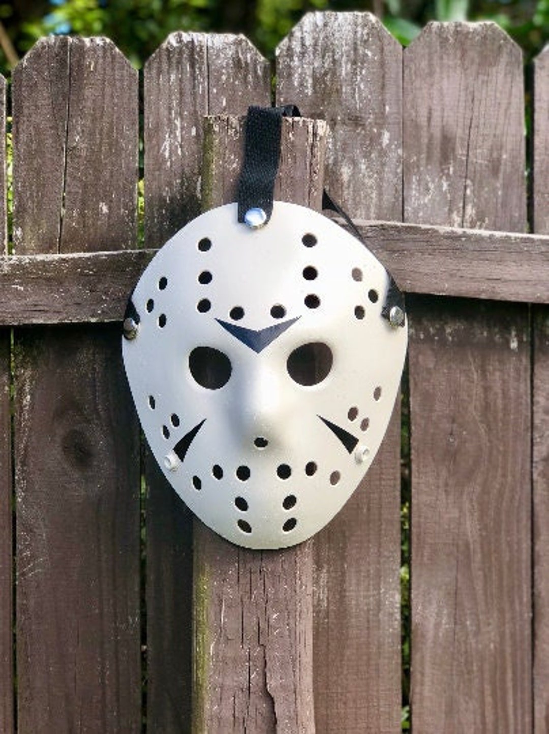 Custom Jason Mask, Ivory Etsy