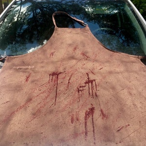 Custom Leatherface Butcher Apron