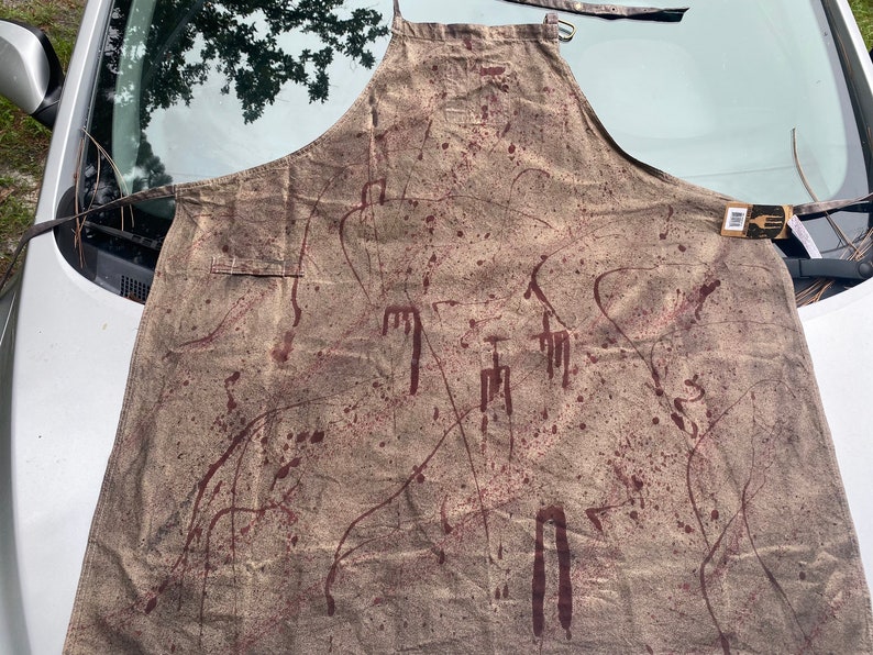 Custom Leatherface Butcher Apron Etsy