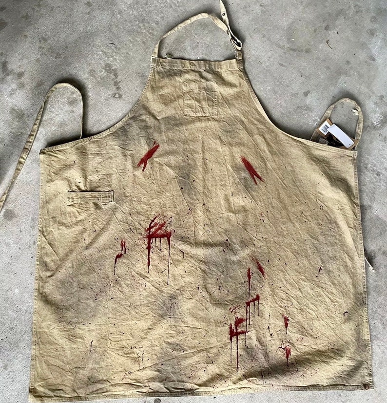 Leatherface Apron Screen Accurate Etsy