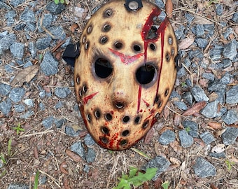 Remake 2009 part 4 mash up custom hand painted mask