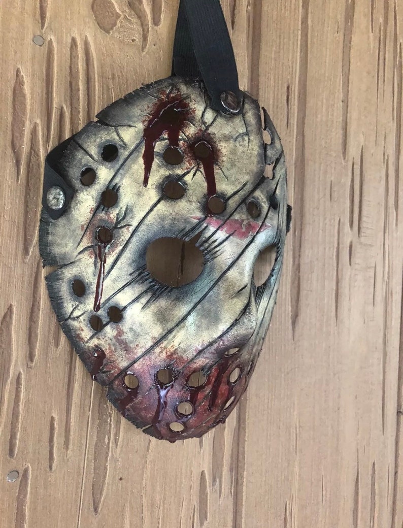 Jason Voorhees Slashed Bullet Mask