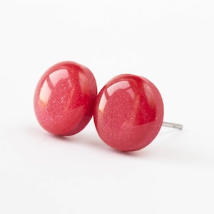 Minimalist stud earrings made with stainless steel posts, Hypoallergenic earrings for sensitive ears