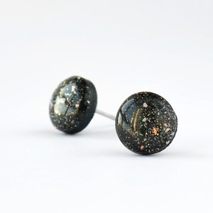 Celestial Minimalist Stud Earrings: Surgical Steel Posts