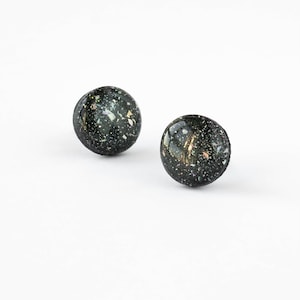 Celestial stud earrings, Delicate studs with hypoallergenic surgical steel posts, Birthday gifts image 5