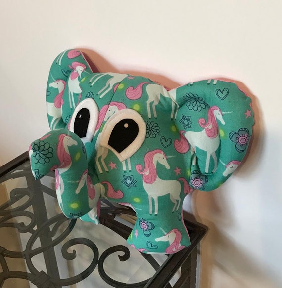 elephant unicorn stuffed animal