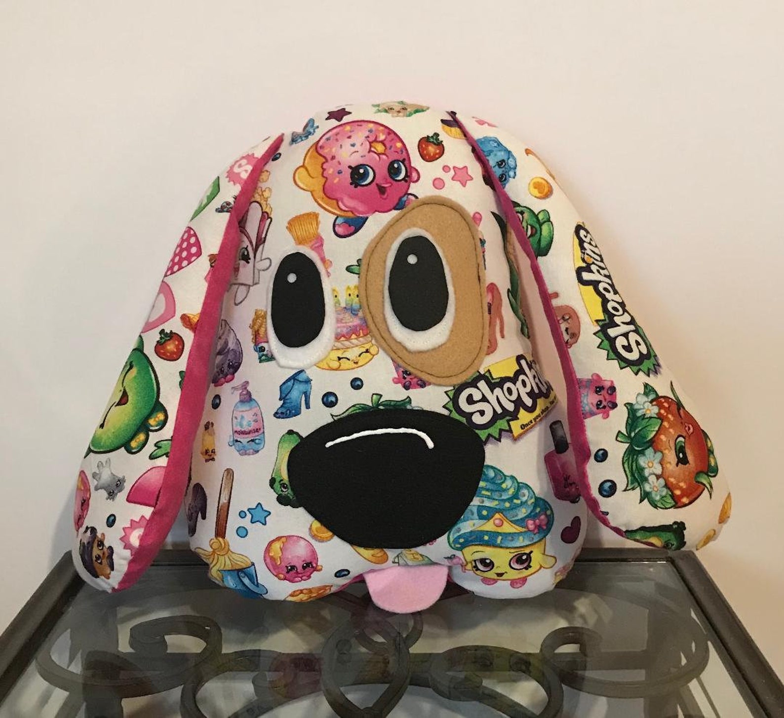 Shopkins Handmade Stuffed Dog Shopkins Gift Gift for Girl Etsy