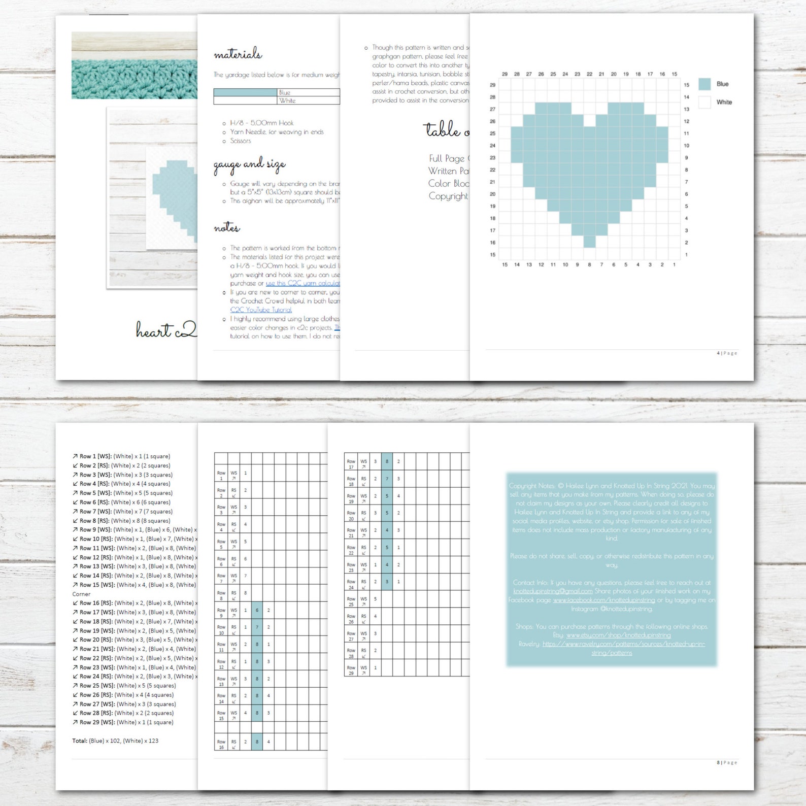 Sleepy Fox C2C Crochet Pattern | Woodland Baby Blanket | Cottage ...